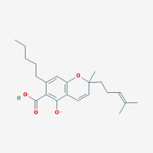 cannabichromenic acid (CBDA) CBCA Image Source: PubChem